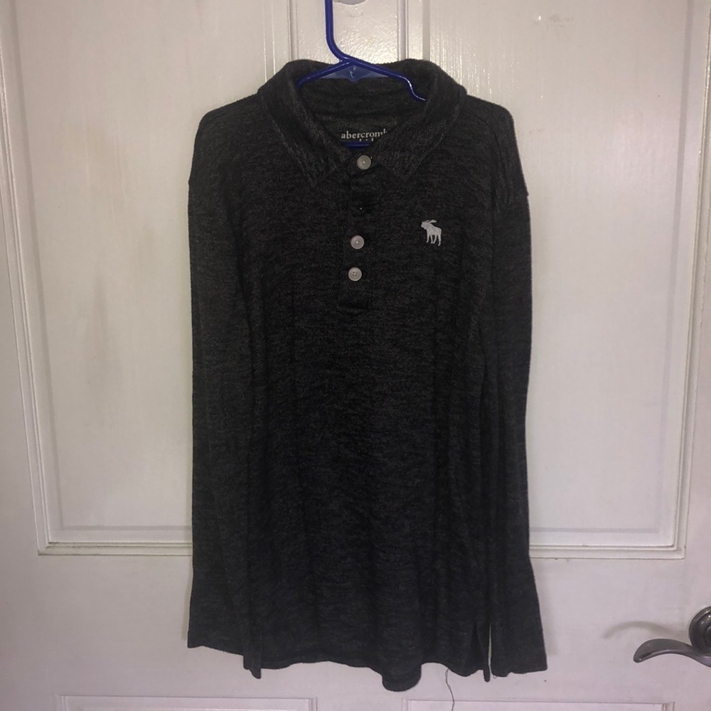 Long sleeve boys collars shirt